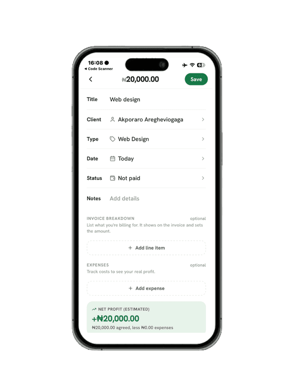 a phone containing the an app feature